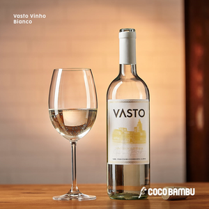 (Itália) 6051 - Taça de Vinho Vasto Vinho Branco