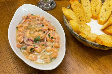 Ceviche de Salmão