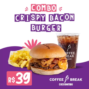 Combo Crispy Bacon Burger