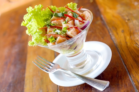 Ceviche de Salmão